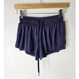 Blaosn Flowy Running Shorts for Women Gym Yoga Workout Athletic Sweat Skirt XS